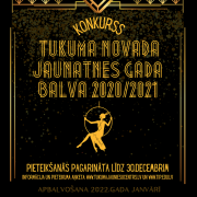 TIEK PAGARINĀTA PIETEIKŠANĀS KONKURSAM ‘’TUKUMA NOVADA JAUNATNES GADA BALVA 2020/2021’’
