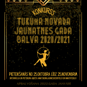 TIEK IZSLUDINĀTS KONKURSS ‘’TUKUMA NOVADA JAUNATNES GADA BALVA 2020/2021’’