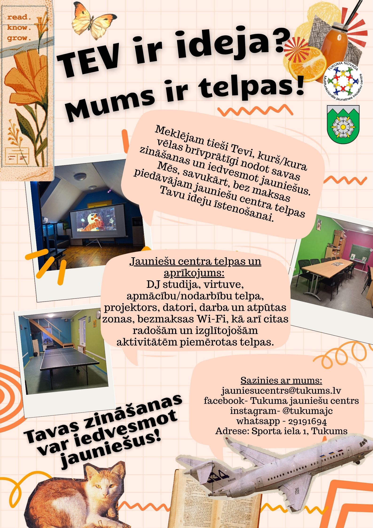 Colorful Playful International Youth Day Flyer Plakāts kopija